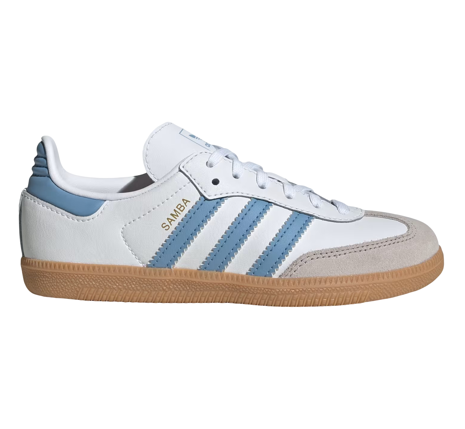 ADIDAS SAMBA OG "WHITE / HALO BLUE"
