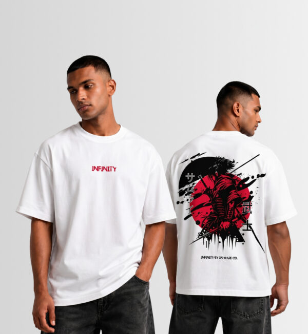Infinity over size Samurai T-shirt