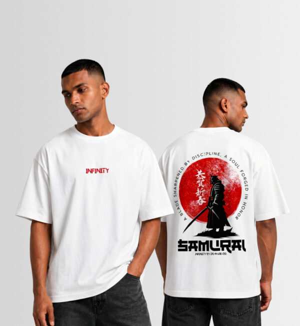 Infinity over size Samurai T-shirt