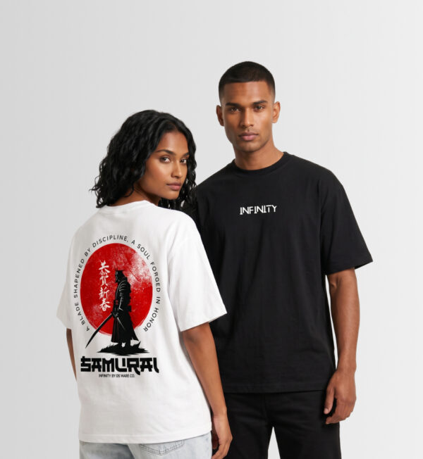 Infinity over size Samurai T-shirt